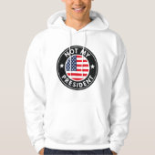 Veste À Capuche Pas mon président (Devant)