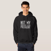 Veste À Capuche Pas mon président (Devant entier)