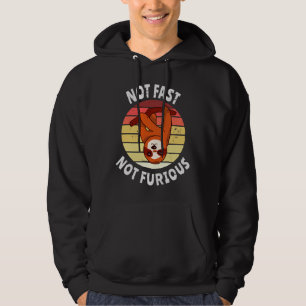 Veste À Capuche Pas Rapide Pas Furieux Grungy Lazy Sloth