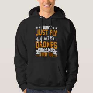 Veste À Capuche Passionnés de pilotage de drones Les ailes ne font