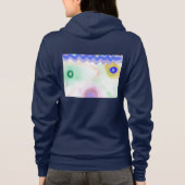 Veste À Capuche Pastel Galaxies Impressionist Zip-Up Hoodie (Dos)