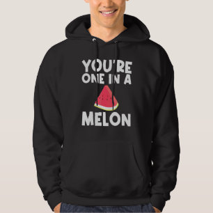 Veste À Capuche Pastèque cool Pour Hommes Femmes Mélon Rouge Beve