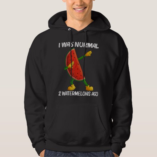 Veste À Capuche Pastèque Pour Hommes Femmes Melon Fruit Plante (Devant)