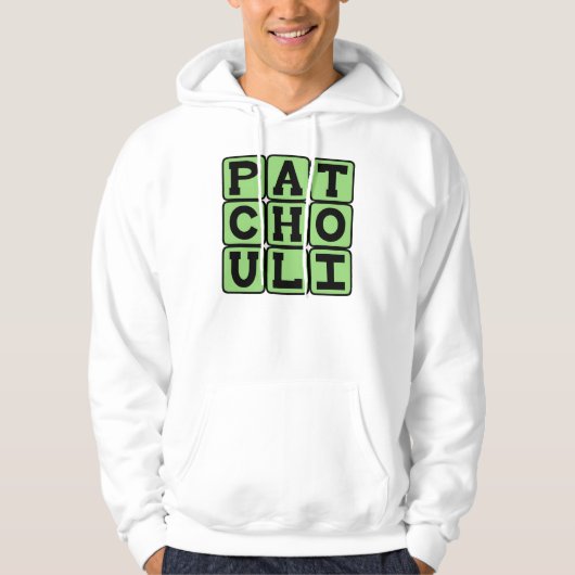 Veste À Capuche Patchouli, Huile Hippie (Devant)