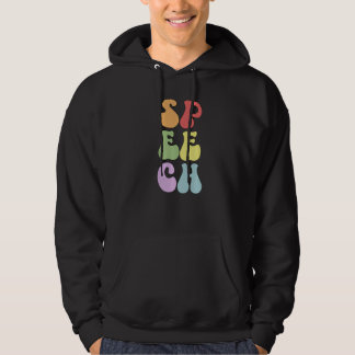 Veste À Capuche Pathologiste du langage Groovy SLP Premium