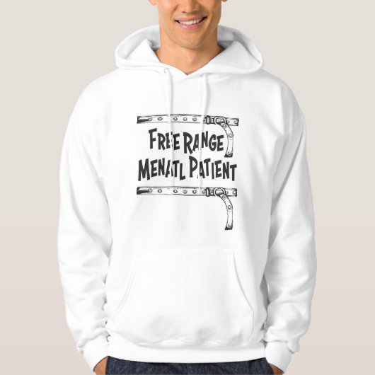 Veste À Capuche Patient mental en liberté (Devant)