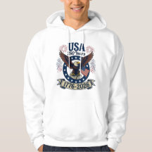 Patriotic American Eagle 250 Years 1776-2026