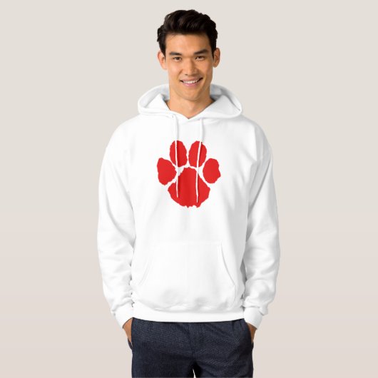 Veste À Capuche Patte Rouge (Devant entier)