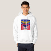Veste À Capuche Pavillon Alaska USA (Devant entier)