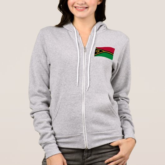 Veste À Capuche Pavillon Vanuatu (Devant)