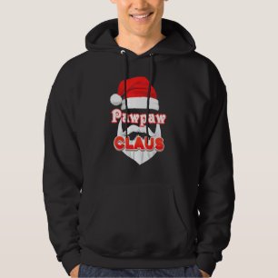 Veste À Capuche Pawpaw Claus Noël Père Noël Face Joyeuse Sueur moc