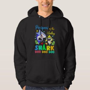 Veste À Capuche Pawpaw Of The Birthday Boy Shark Blue Yellow Doo D