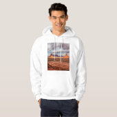 Veste À Capuche Paysage de Monument Valley, AZ (Devant entier)