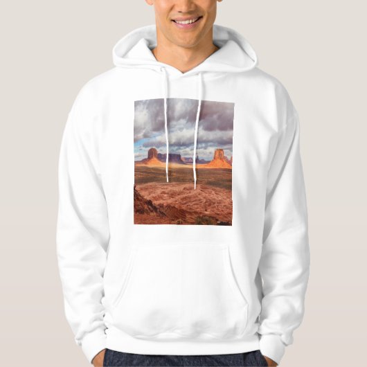 Veste À Capuche Paysage de Monument Valley, AZ (Devant)