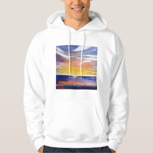Veste À Capuche Paysage marin de soirée