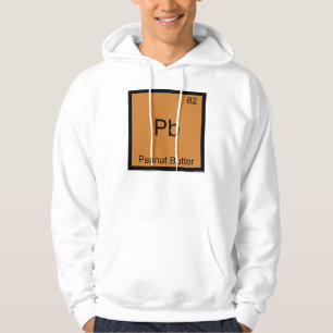 Veste À Capuche Pb - Chimie du Beurre de Cacahuète Symbole du Tabl