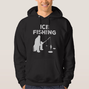 Veste À Capuche Pêche à la glace Graphique Pêche à la morue Pêcheu