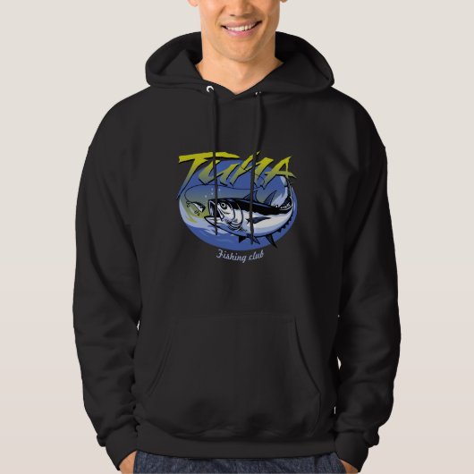 Veste À Capuche Pêche au thon (Devant)