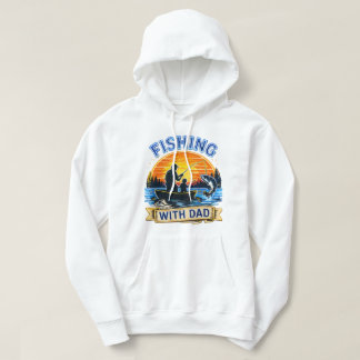 Veste À Capuche Pêche avec papa – Cadeau parfait pour la fête des