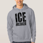 Veste À Capuche Pêche Brise-Glace (Devant)