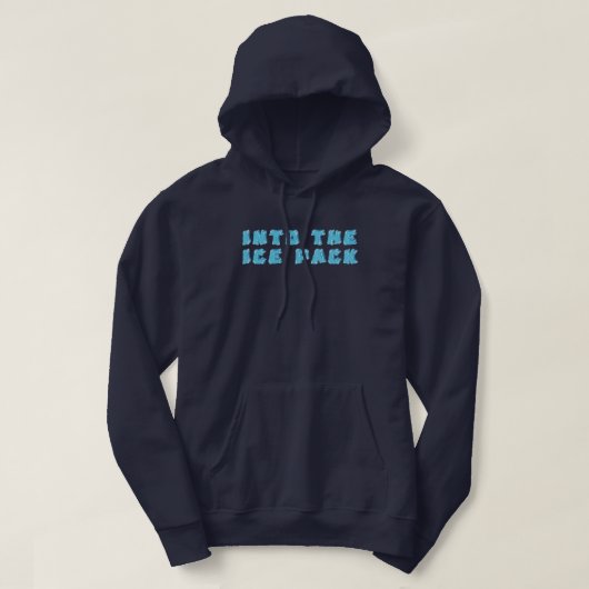 Veste À Capuche Pêche dans la banquise (Design devant)