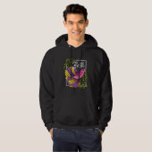 Veste À Capuche Pêche de poisson Betta (Devant entier)