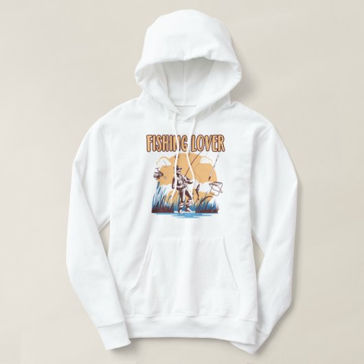 Veste À Capuche Pêche Lover_023 (Design devant)