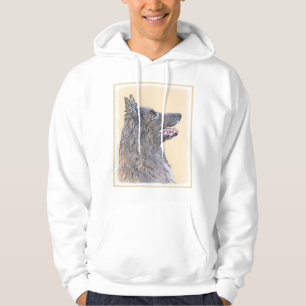 Veste À Capuche Peinture belge Tervuren - Cute Original Chien Art