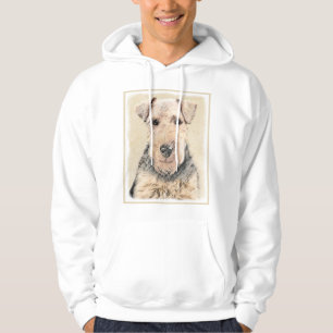 Veste À Capuche Peinture galloise Terrier - Cute Original Chien Ar