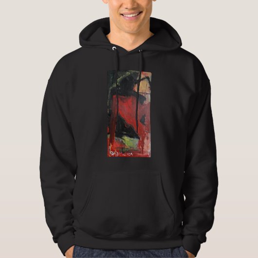 VESTE À CAPUCHE PEINTURE INTERROMPUE (Devant)