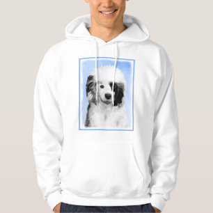 Veste À Capuche Peinture Portugaise de Chien d'Eau - Art original