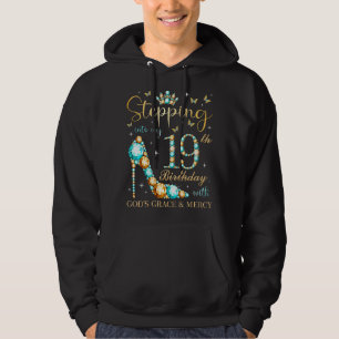 Veste À Capuche Pénétrer dans mon 19e anniversaire avec la grâce d