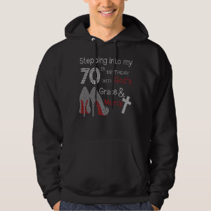 Veste À Capuche Pénétrer dans mon 70e anniversaire avec la grâce d