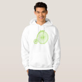 Veste À Capuche Penny Farthing - Vert Martien (Devant entier)
