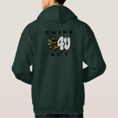 Veste À Capuche Pensez Avant d'Agir (Dos)