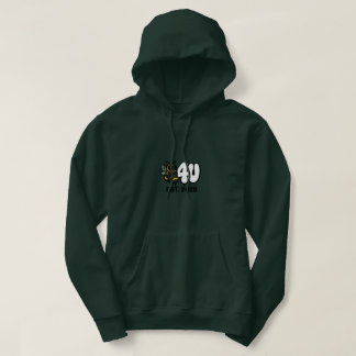 Veste À Capuche Pensez Avant d'Agir