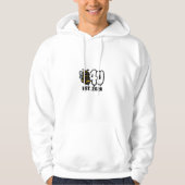 Veste À Capuche Pensez Avant d'Agir (Devant)