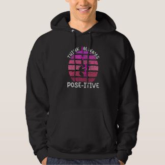 Veste À Capuche Pensez toujours Pose-itive - Acrobatie aérienne en