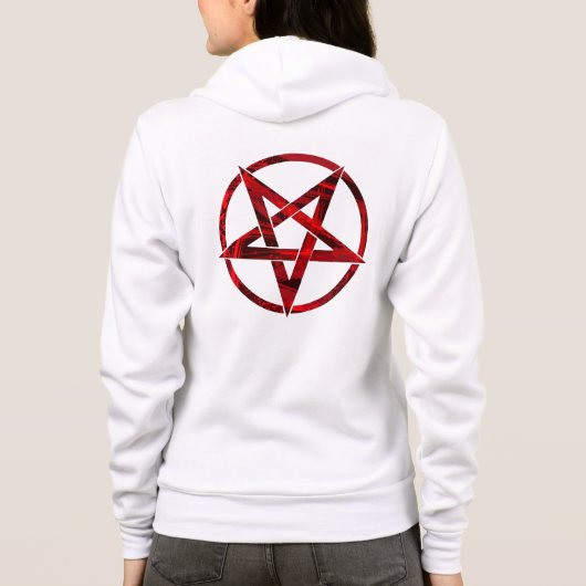 Veste À Capuche Pentagram Red Devil (Dos)