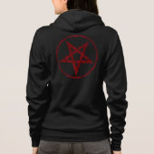 Veste À Capuche Pentagram Red Devil (Dos)