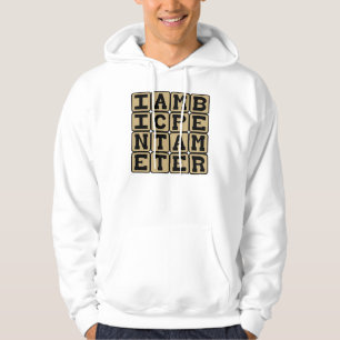 Veste À Capuche Pentamètre iambique, schéma de sonnet