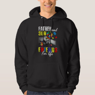 Veste À Capuche Père Et Fils Amis De La Vie Autistique Garçon Puzz