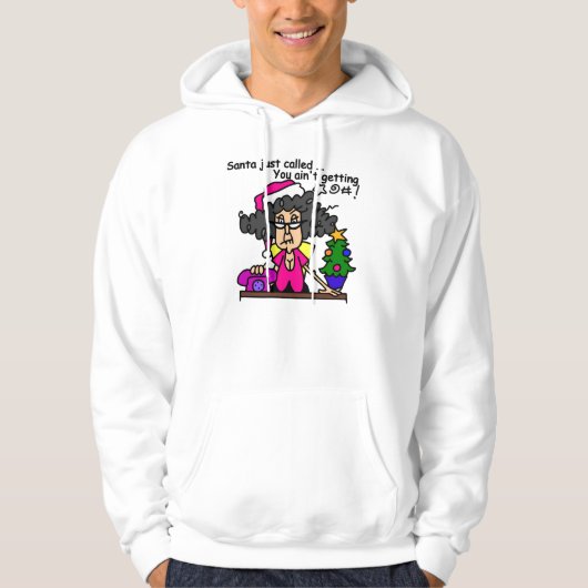 Veste À Capuche Père Noël appelée (Devant)