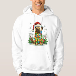 Veste À Capuche Père Noël Carlin Lumières de Noël – Cadeau de Noël