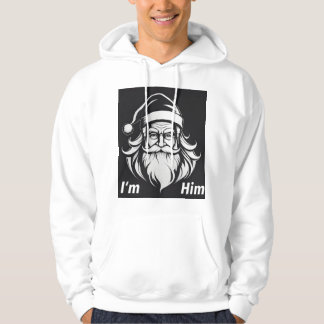 Veste À Capuche Père Noël, c'est moi, impression nouveauté