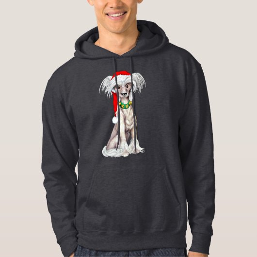 Veste À Capuche Père Noël chinois arrêté (Devant)