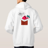 Veste À Capuche père Noël drôle (Dos)