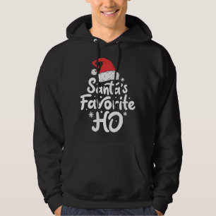 Veste À Capuche Père Noël Favori Ho Drôle Noël Favori Chapeau de N