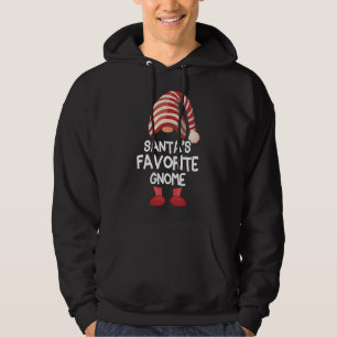 Veste À Capuche Père Noël Favorite Gnome Funny Christmas Gnome Mat