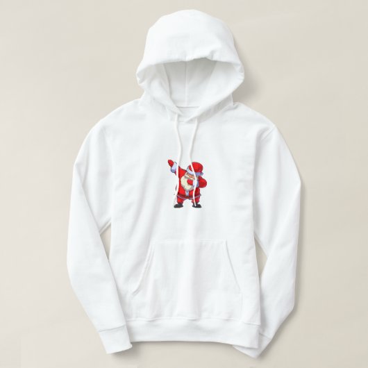 Veste À Capuche Père Noël Rock (Design devant)